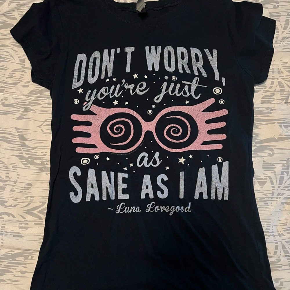 Girls Luna lovegood t-shirt. Size 14/16